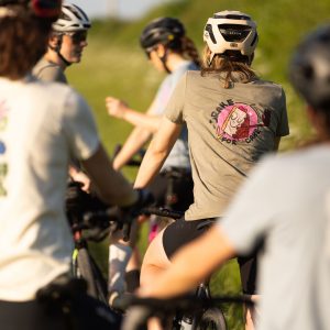 Brake for Cake Womens Cycling Tshirt